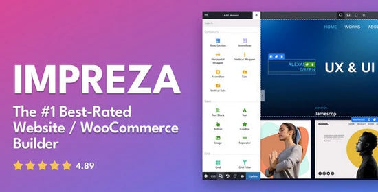 Impreza – WordPress Website and WooCommerce Builder