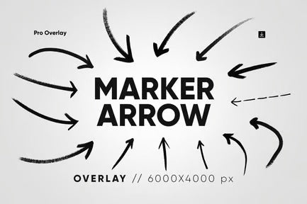 100 Marker Arrow Overlay