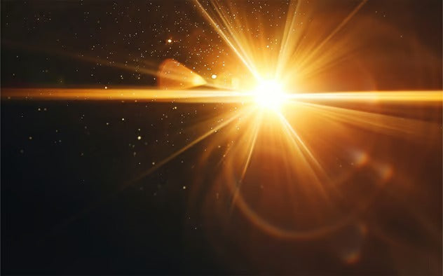 15 Yellow Lens Flare Light Overlay