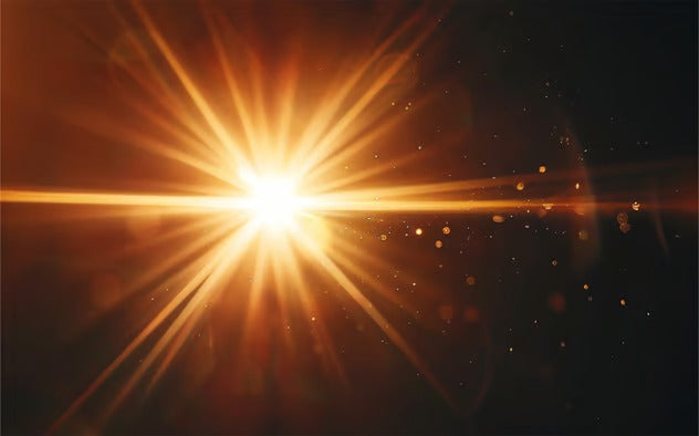 15 Yellow Lens Flare Light Overlay