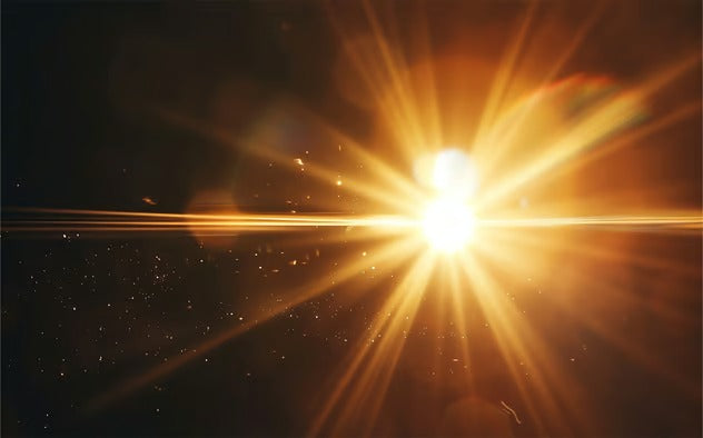 15 Yellow Lens Flare Light Overlay