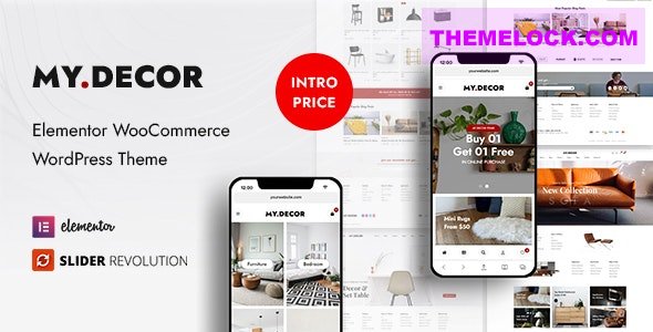 MyDecor Elementor WooCommerce WordPress Theme