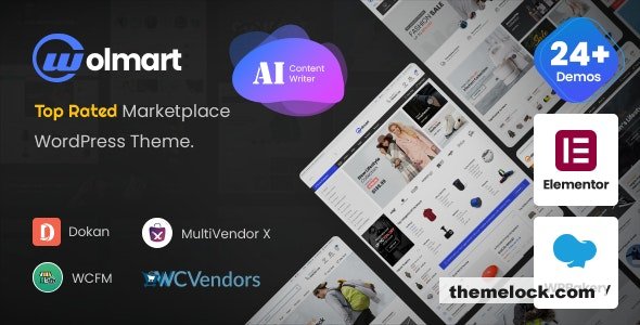 Wolmart | Multi-Vendor Marketplace WooCommerce Theme