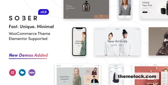 Sober - WooCommerce WordPress Theme