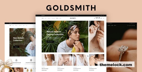 GoldSmith - Jewelry Store WooCommerce Elementor Theme