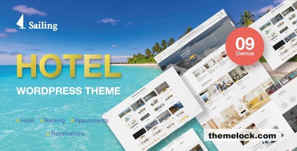 Sailing Hotel WordPress Theme