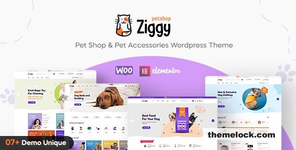 Ziggy Pet Shop WordPress Theme