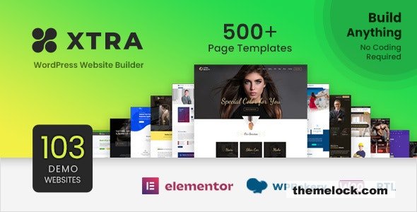 Xtra - WordPress Website Builder + RTL