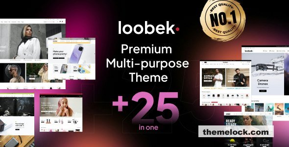 Loobek - Elementor Multipurpose WooCommerce Theme