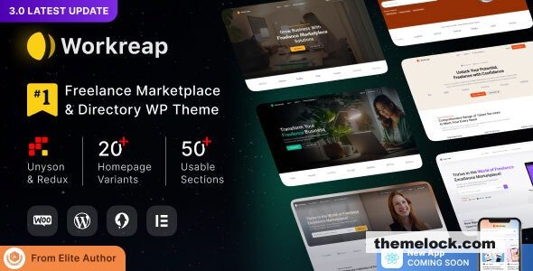 Workreap Freelance Marketplace WordPress Theme