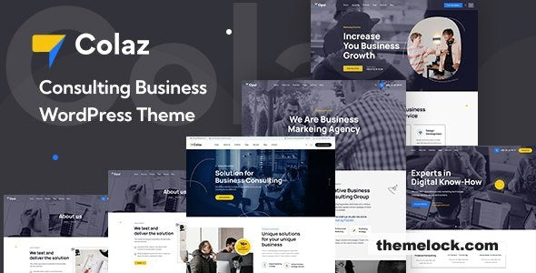 Colaz Business Consulting WordPress Theme