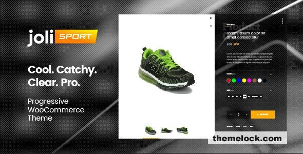 joli-sport Progressive WooCommerce Theme