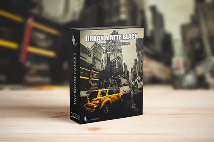 Urban Matte Black Lightroom Presets