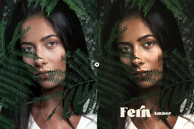 Fern Portrait Action and LUT