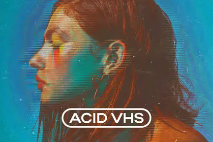 Acid VHS Photo Effect