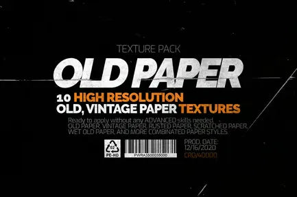 Old Paper - Texture Pack