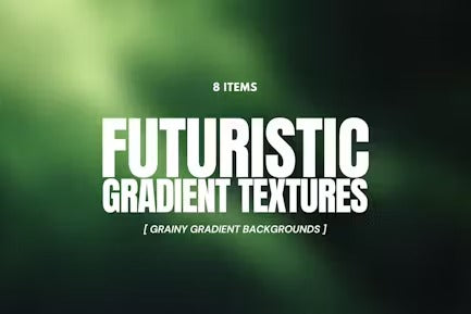 8 Gradient Futuristic Textures