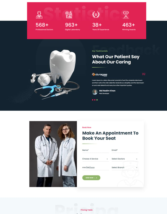 Doctio - Medical Health WordPress Theme