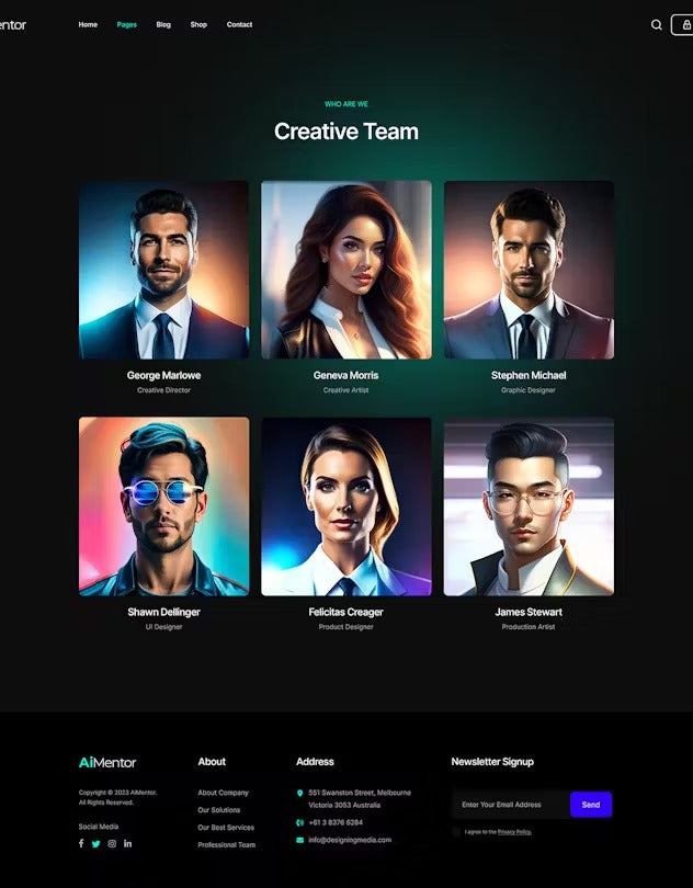 AI Mentor | AI Image Generator WordPress Theme