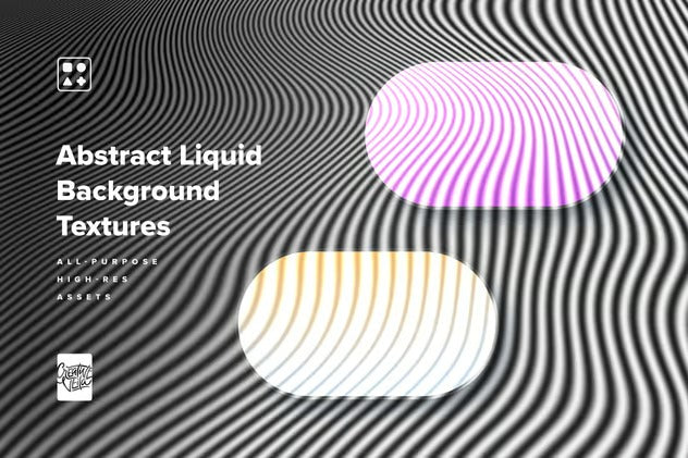 Abstract Liquid Texture Backgrounds