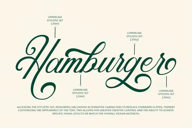 Anatomical - Elegant Script Font