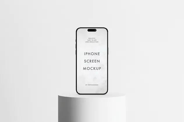 Apple iPhone 15 Pro Max Mockup Set