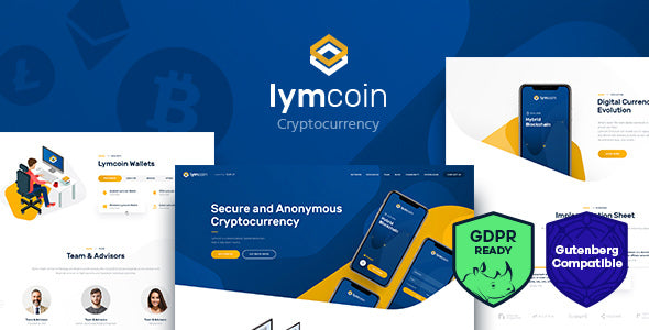 Lymcoin Cryptocurrency & ICO WordPress Theme