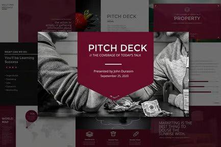 BUSINESS PITCH DECK Google Slides