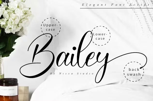 Bailey - Wedding Font