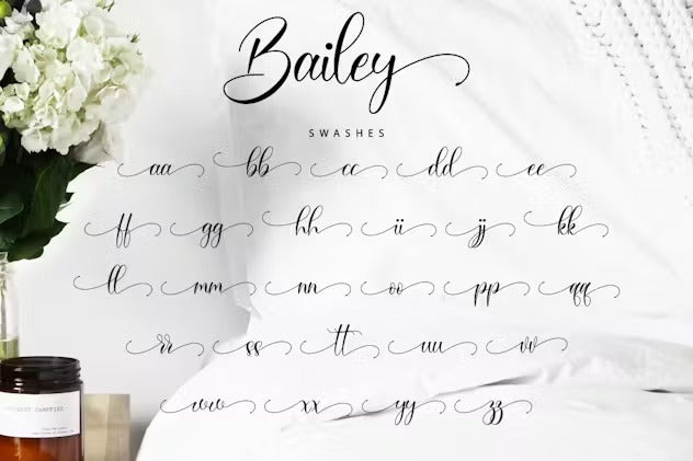 Bailey - Wedding Font