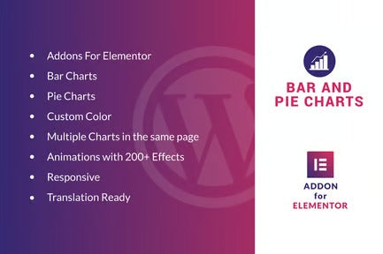 Bar and Pie Charts for Elementor WordPress Plugin