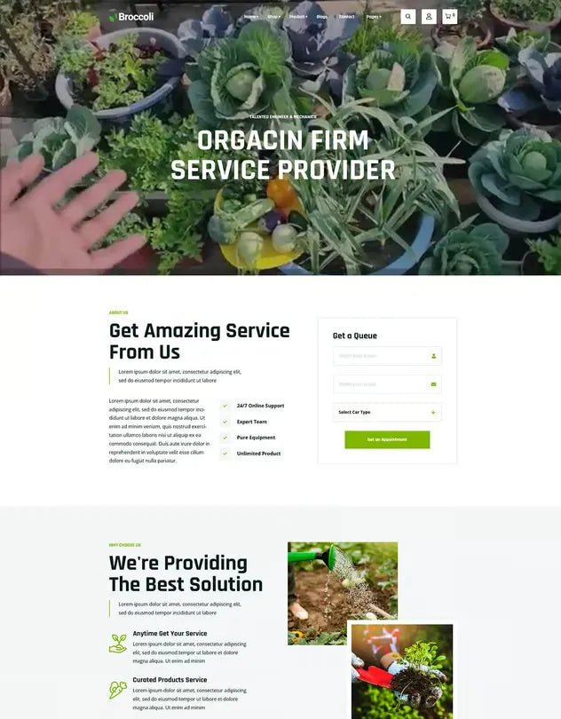 Broccoli - Organic Food Store Shopify Theme