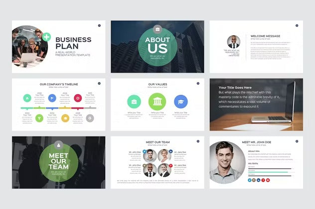 Business Proposal Keynote Template