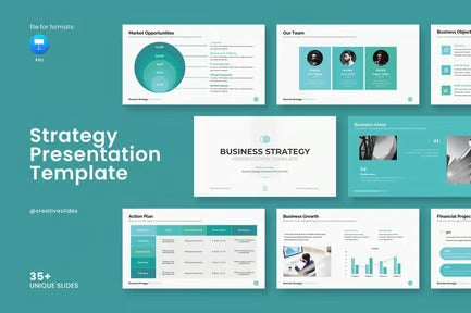 Business Strategy Keynote Template