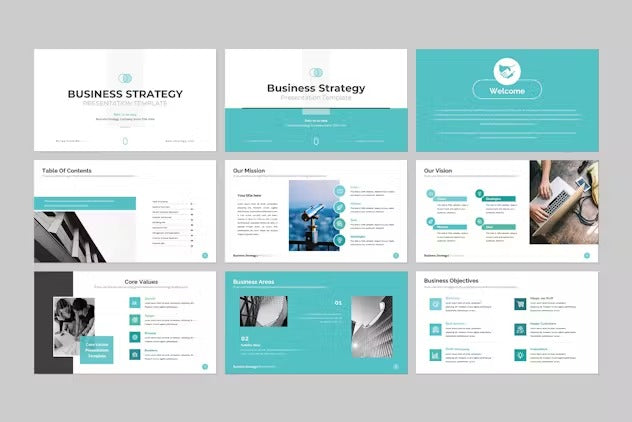 Business Strategy Keynote Template