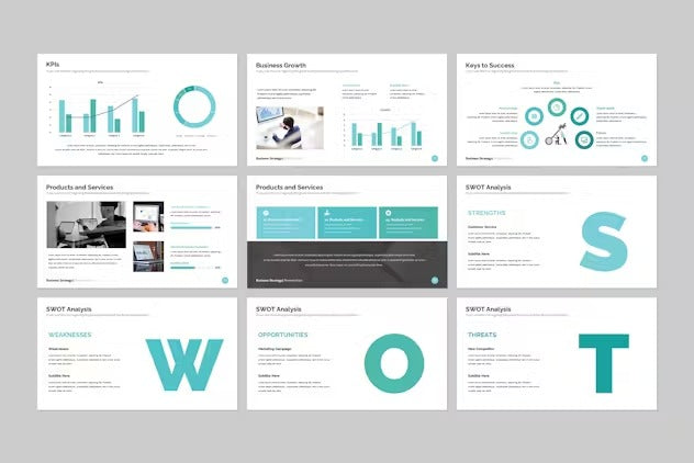 Business Strategy Keynote Template