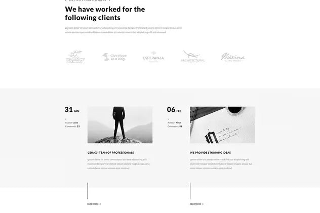 CEZAN - HTML Template