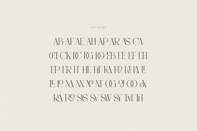 Caroline Luxury Serif