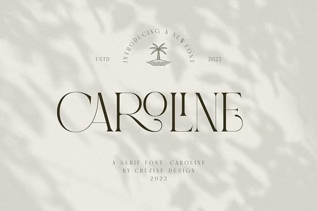 Caroline Luxury Serif