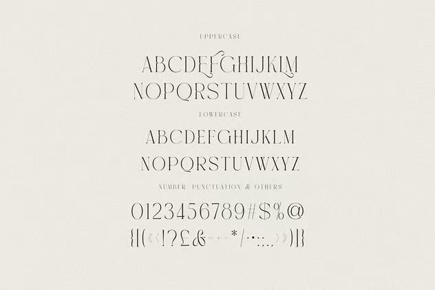 Caroline Luxury Serif