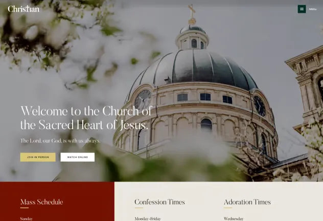 Christian - Church WordPress Theme