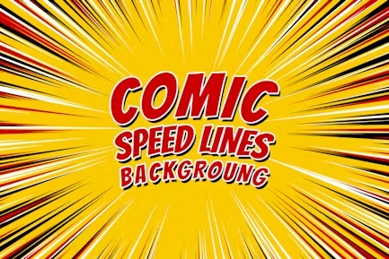 Comic Radial Explosion Speed Lines