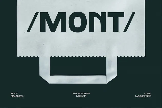 Cora Montserra - Roman Variable Gen Z Sans Serif