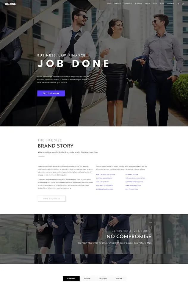 Corporate MultiPurpose HTML Template for Business