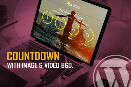 CountDown With Image or Video Background WP Plugin