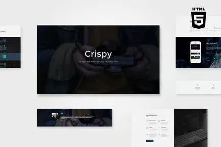 Crispy | One & Multi Page HTML