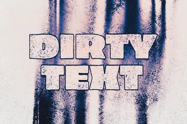 Dirty Grunge Text Effect