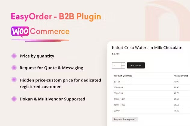 EasyOrder - B2B Plugin for WooCommerce