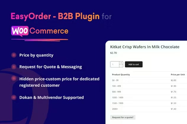 EasyOrder - B2B Plugin for WooCommerce