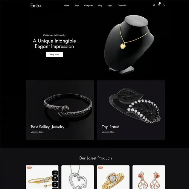 Emax - Jewelry Shopify Theme